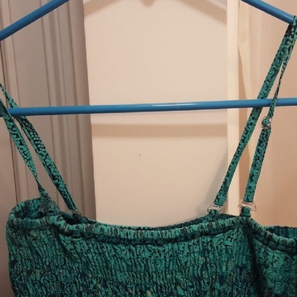 Pink Apple Teal/AquaGreen Dress - Picture 3 of 5